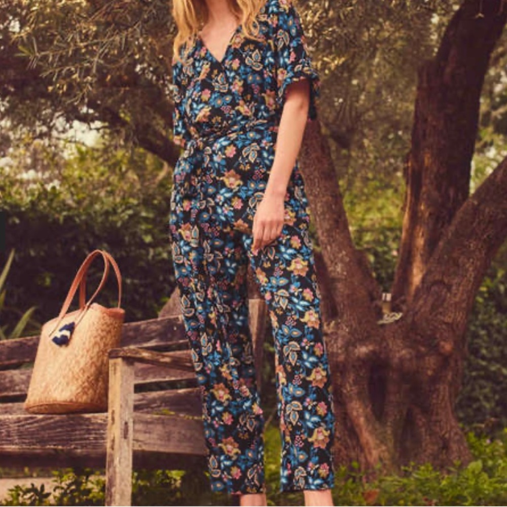 Boden Alice Wrap Jumpsuit